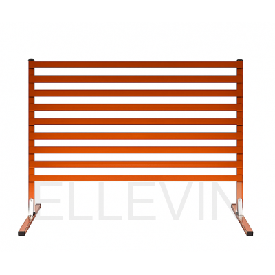 ЩОП-1500 горизонтальный: щит ограждения диэлектрический стеклопластиковый 1200х1500х800 из профиля