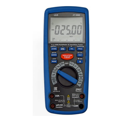 DT-9985 Измеритель сопротивления изоляции с True RMS мультиметром