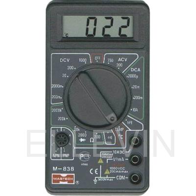 M838 Мультиметр цифровой MASTECH