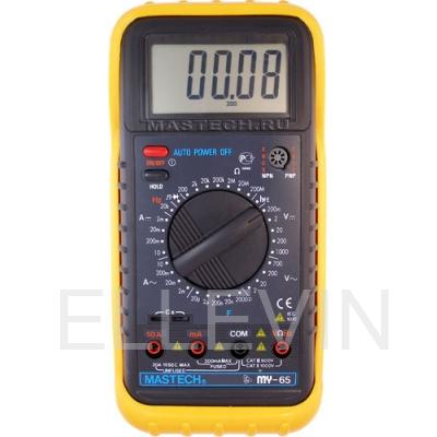MY65 Цифровой мультиметр MASTECH