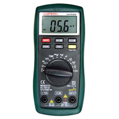 MS8221C Цифровой автоматический мультиметр MASTECH
