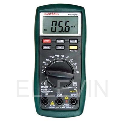MS8221C Цифровой автоматический мультиметр MASTECH