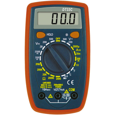 DT33C мультиметр цифровой