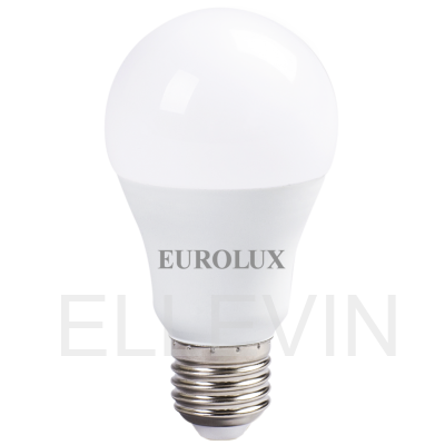 Лампа светодиодная EUROLUX :LL-E-A60-15W-230-4K-E27