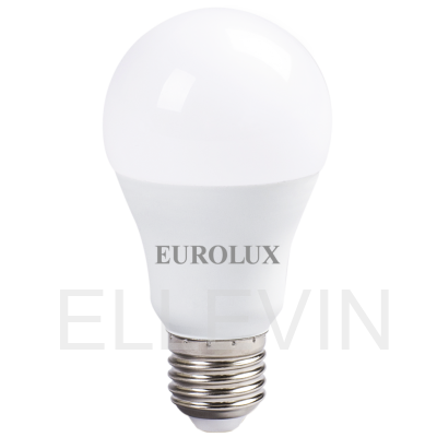 Лампа светодиодная EUROLUX  LL-E-A60-15W-230-4K-E27