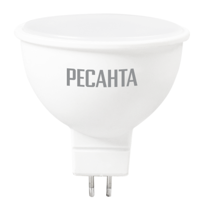 Лампа светодиодная РЕСАНТА: LL-R-MR16-7W-230-4K-GU5.3