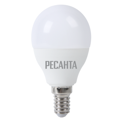 Лампа светодиодная РЕСАНТА: LL-R-G45-7W-230-4K-E14