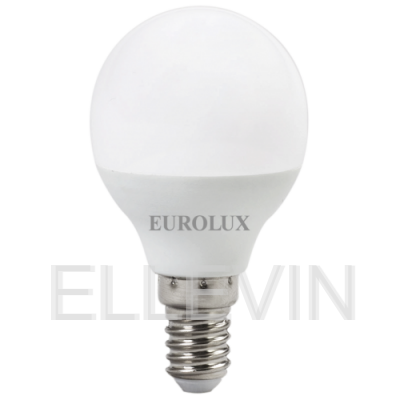 Лампа светодиодная EUROLUX: LL-R-G45-7W-230-3K-E14