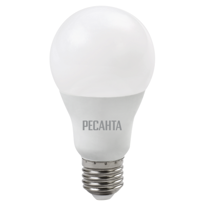 Лампа светодиодная РЕСАНТА: LL-R-A65-15W-230-3K-E27