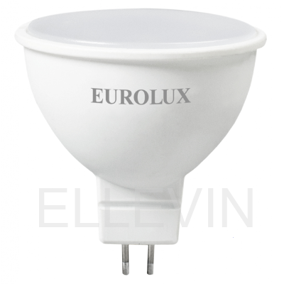 Лампа светодиодная EUROLUX :LL-E-MR16-7W-230-4K-GU5.3