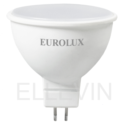 Лампа светодиодная EUROLUX  LL-E-MR16-7W-230-4K-GU5.3