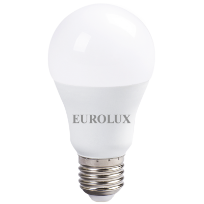 Лампа светодиодная EUROLUX  LL-E-A60-15W-230-2,7K-E27