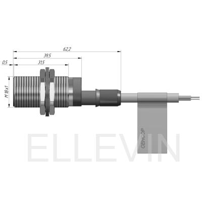 Датчик индуктивный :ВБИ-М18-34С-1111-С.7