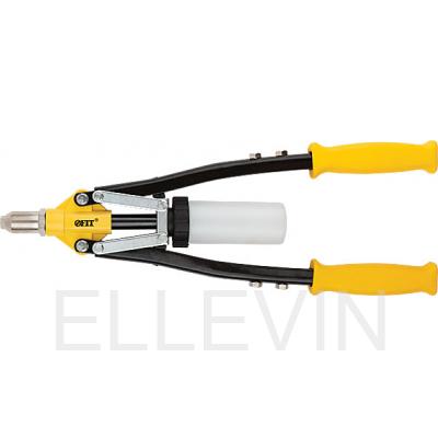 Заклепочник усиленный с длинными ручками, пластиковый контейнер 3,2-6,4 мм (445 мм)