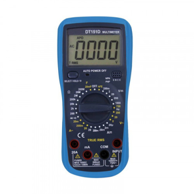 DT151D Цифровой мультиметр True RMS 