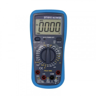 DT151G True RMS Цифровой мультиметр 
