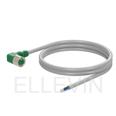 ПВ-С20-02-5 Разъем М12 с кабелем