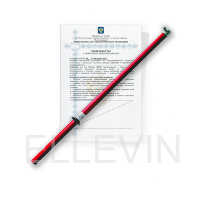 Испытание изолирующих штанг  (оперативных и универсальных) с протоколом 