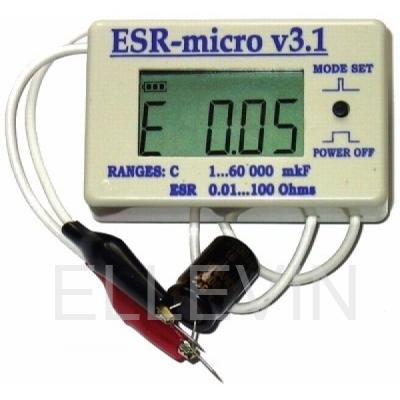 Измеритель емкости: ESR-micro v3.1
