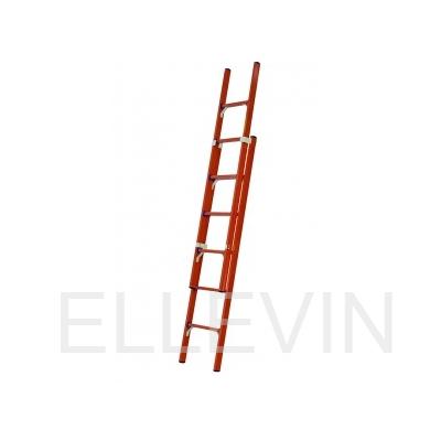 ЛСПРД-5,0 Евро МГ Лестница стеклопластиковая приставная раздвижная диэлектрическая