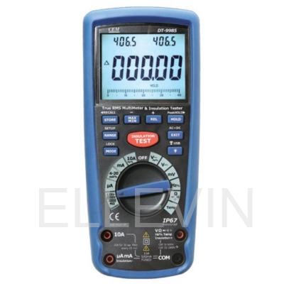 Мегаомметр с True RMS мультиметром: DT-9985