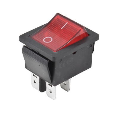 Выключатель: ON-OFF IRS-2-R15 (15A 250VAC) DPST 4P