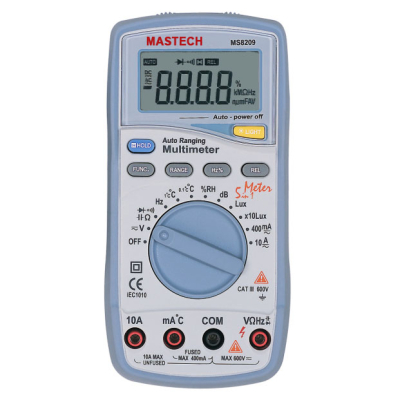 MS8209 Цифровой автоматический мультиметр MASTECH