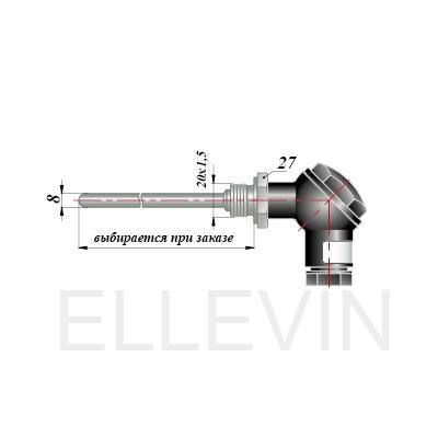 Термопреобразователь сопротивления ДТС105-50М.В3.100