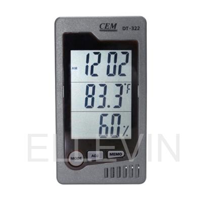 Часы Измеритель температуры  и влажности DT-322 