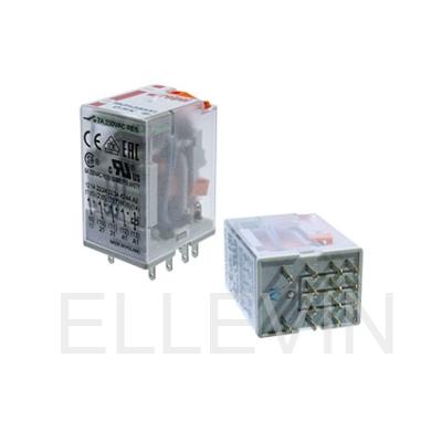 Реле R4N-2014-23-5230-WTL 6A, 4CO, 230VAC, мех.инд., тест-кнопка, светодиод
