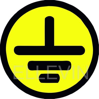 Знак "Земля" d 90 мм