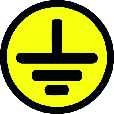 Знак "Земля" d 90 мм