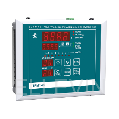 ТРМ148 восьмиканальный ПИД-регулятор с RS-485