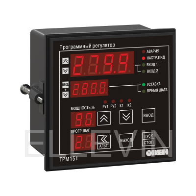 ТРМ151 двухканальный ПИД-регулятор с пошаговыми программами и RS-485