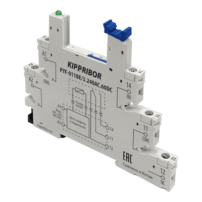 Монтажные колодки PYF-011BE (для 1-контактных промежуточных реле серии SR) KIPPRIBOR