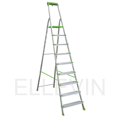 Стремянка алюминиевая :со ступенями 130 мм и органайзером NV2118109