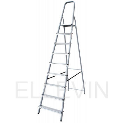 Стремянка стальная :с алюминиевыми ступенями NV1130109