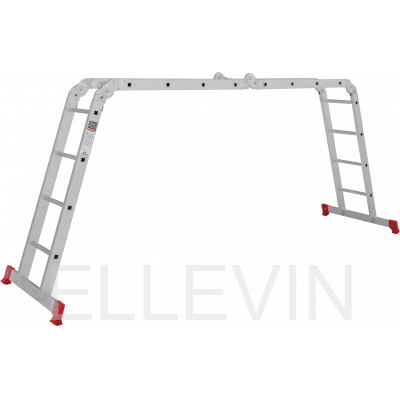 Лестница-трансформер алюминиевая,  ширина 340 мм NV2320404