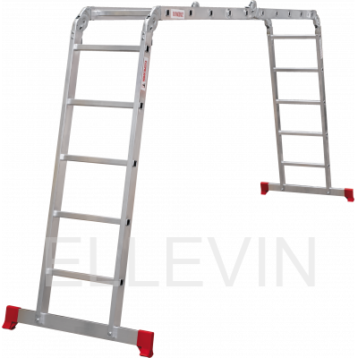 Лестница-трансформер алюминиевая,  ширина 400 мм NV2322405