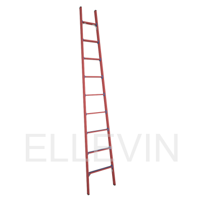 Лестница стеклопластиковая  диэлектрическая приставная мягкий грунт ЛСПД-3,5 Евро Мг