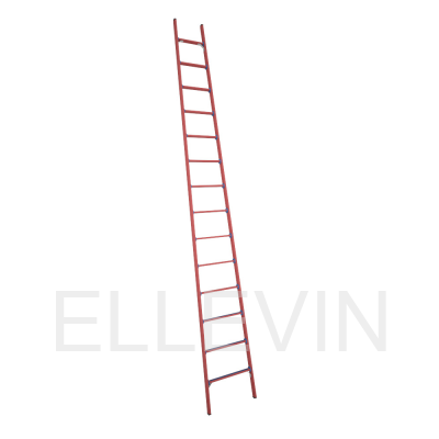 Лестница стеклопластиковая: диэлектрическая приставная мягкий грунт ЛСПД-5,0 Евро МГ