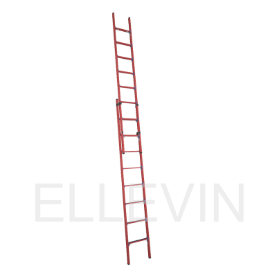 Лестница стеклопластиковая  диэлектрическая приставная раздвижная ЛСПРД-5,0 Евро