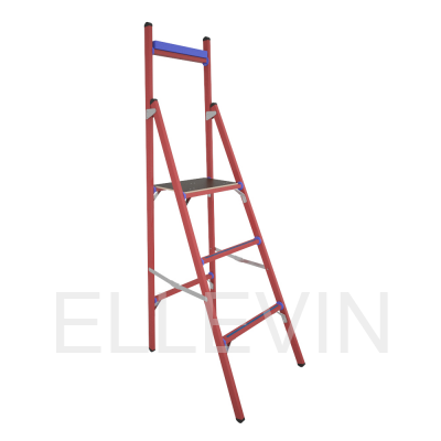 Стремянка стеклопластиковая  диэлектрическая СВД-1,0 с вертикальной опорой