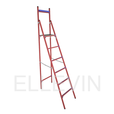 Стремянка стеклопластиковая  диэлектрическая СВД-2,0 с вертикальной опорой