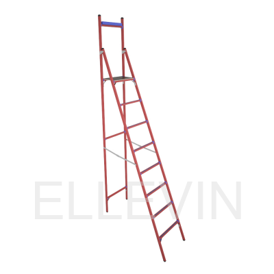 Стремянка стеклопластиковая: диэлектрическая СВД-2,5 с вертикальной опорой