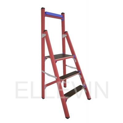 Стремянка стеклопластиковая  диэлектрическая СВД-0,7 Е Т с вертикальной опорой телеком