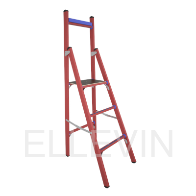 Стремянка стеклопластиковая  диэлектрическая СВД-1,0 Е с вертикальной опорой