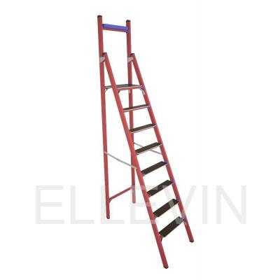 Стремянка стеклопластиковая: диэлектрическая СВД-2,0 Е Т с вертикальной опорой телеком