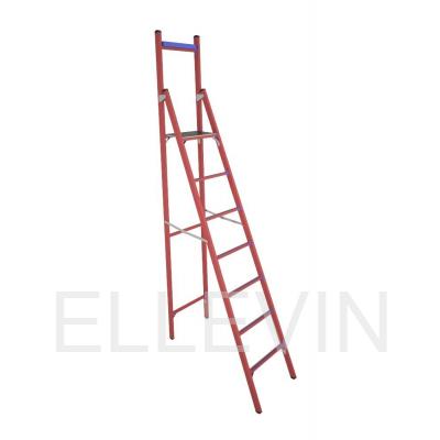 Стремянка стеклопластиковая: диэлектрическая СВД-2,3 Е с вертикальной опорой