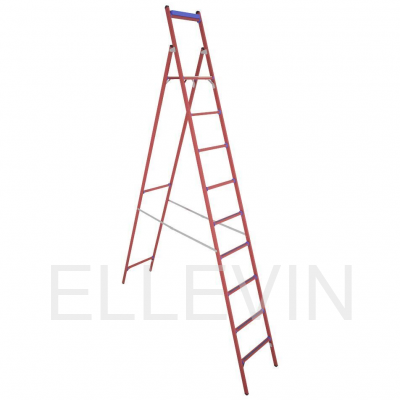 Стремянка стеклопластиковая: диэлектрическая ССД-4,0 ЕТ с симметричной опорой